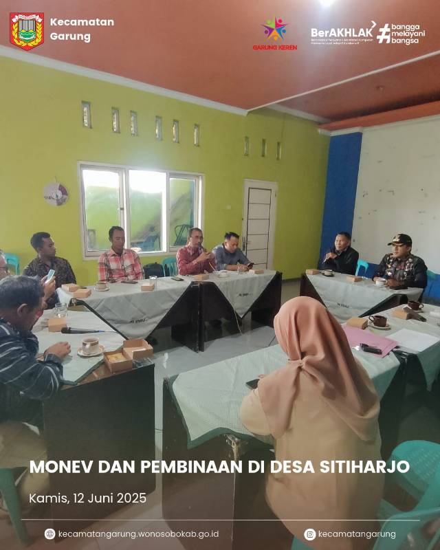 Monev Desa Sitiharjo